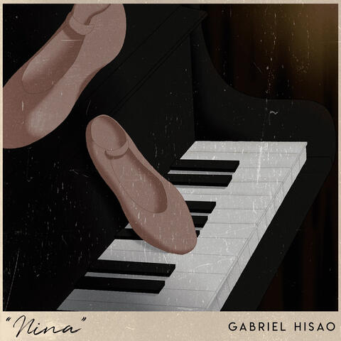Ilustração para capa do single "Nina" de Gabriel Hisao