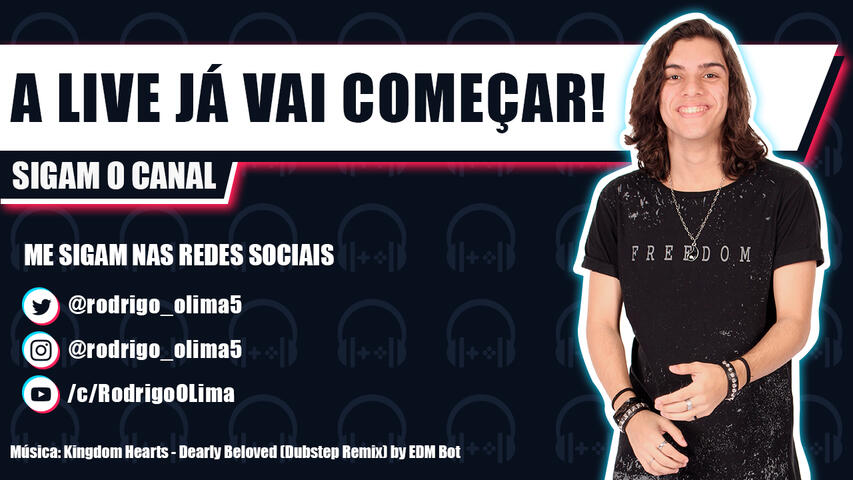 Banner Início de Live